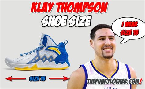 klay thompson shoe size.